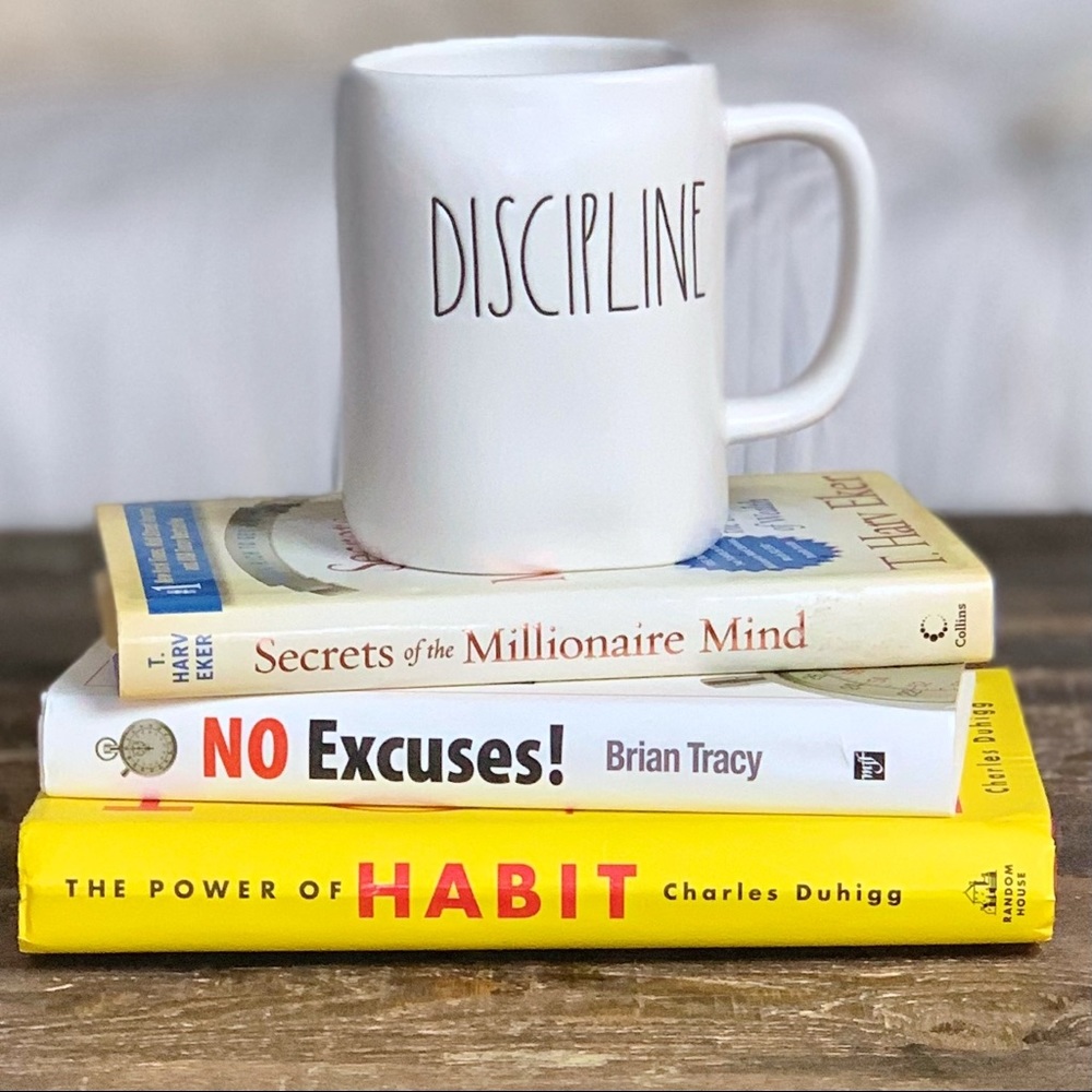 Keys to success/ motivation Book Bundle/ Rae Dunn mug/ signed book